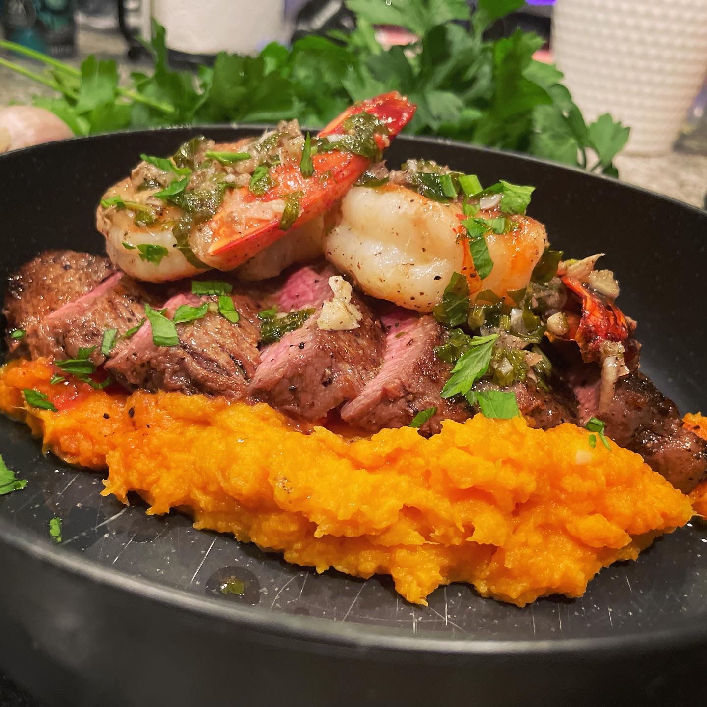 Surf and Turf - Personal Chef Services from Desiree's Caribbean Kitchen